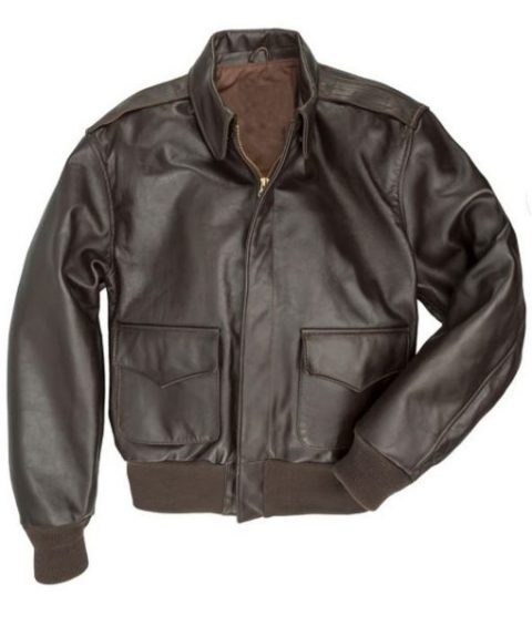 A2 Brown Leather Bomber Jacket - A2 Jackets