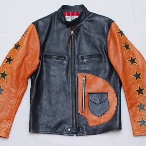 Mister Freedom Bronco Champ Orange Star in Sholder Jacket