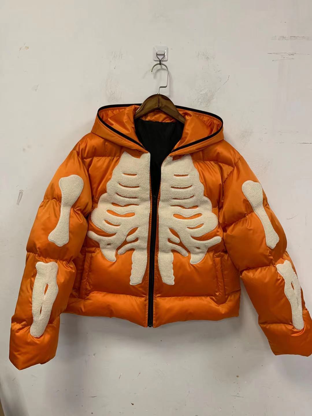 Bone Skeleton Puffer Jacket - A2 Jackets