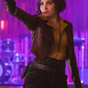 Daniella Pineda Faye Valentine cowboy bebop Brown Jacket