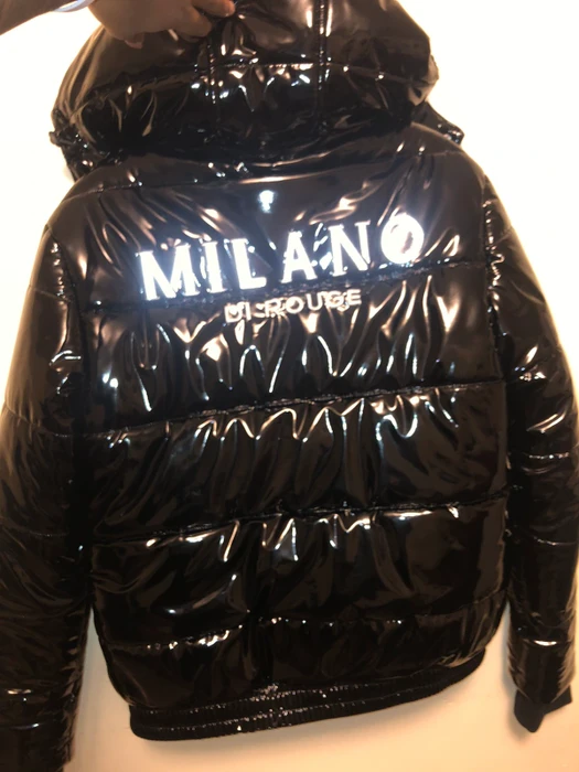Milano Di Rouge Leather puffer jacket