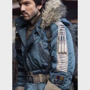 Star Wars Rogue One Captain Cassian Andor Parka Jacket