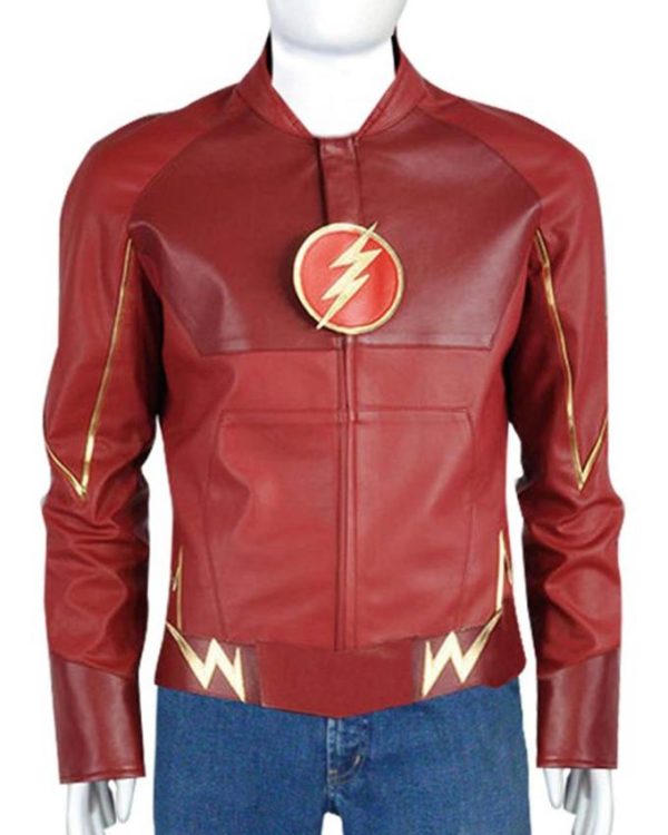 The Flash Barry Allen Leather Jacket