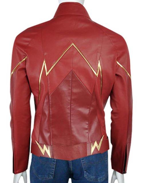 The Flash Barry Allen Leather Jacket