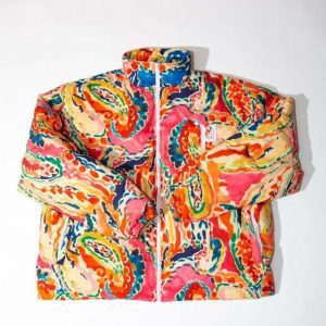 Water Color Puffer Jacket