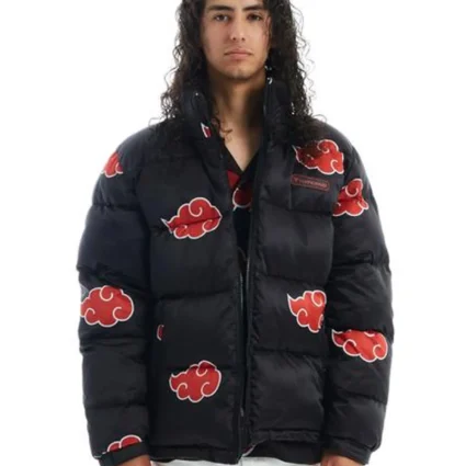 Naruto Akatsuki Puffer Jacket
