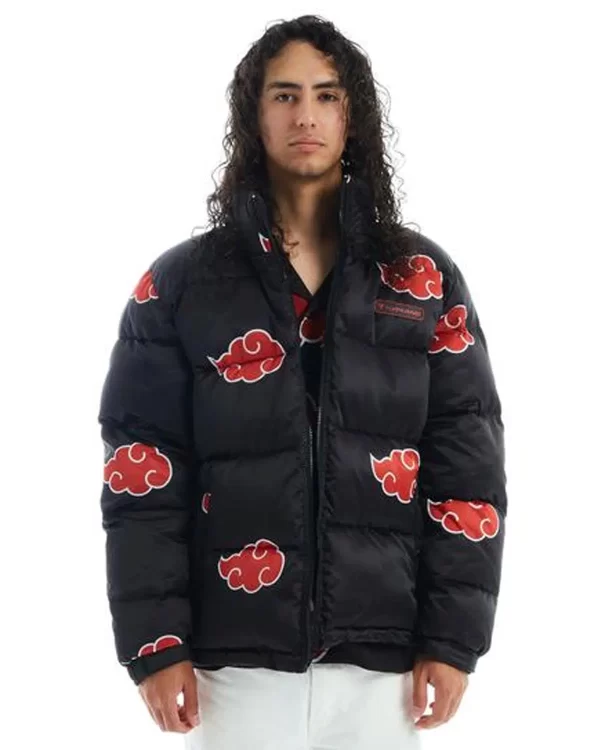 Naruto Akatsuki Puffer Jacket