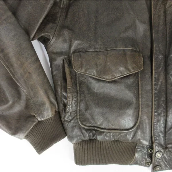 WILSONS Adventure Bound Leather Bomber Jacket