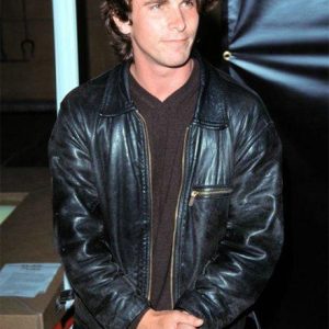 Christian Bale Leather Jacket