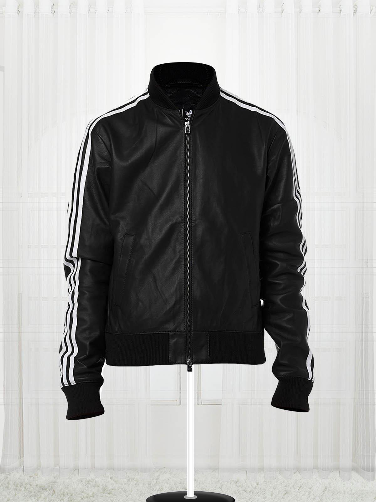 Addidas X Pharrell Williams Leather Jacket - A2 Jackets