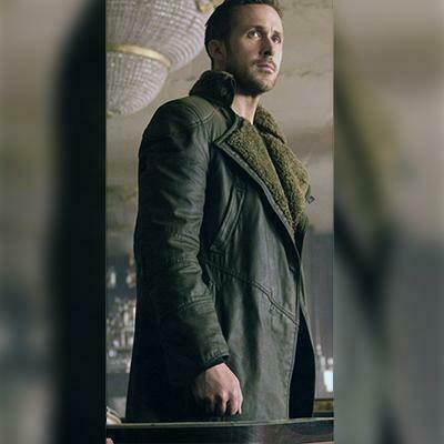 Blade Runner Ryan Gosling 2049 Leather Coat