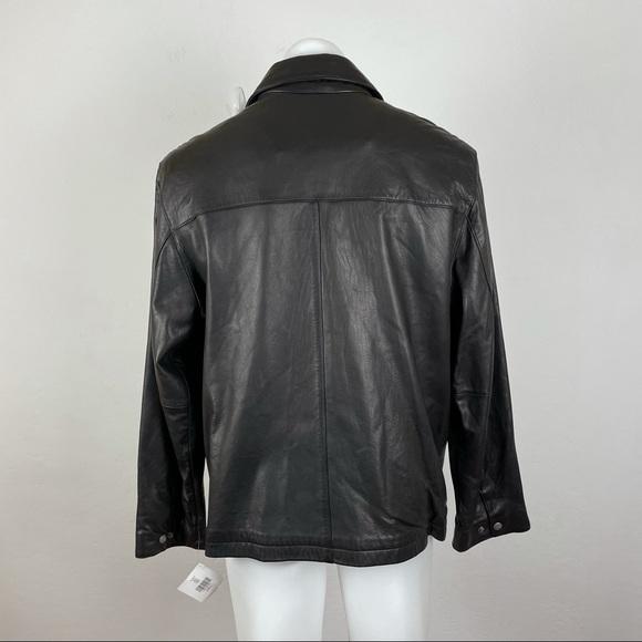 Brandini Black Leather Jacket
