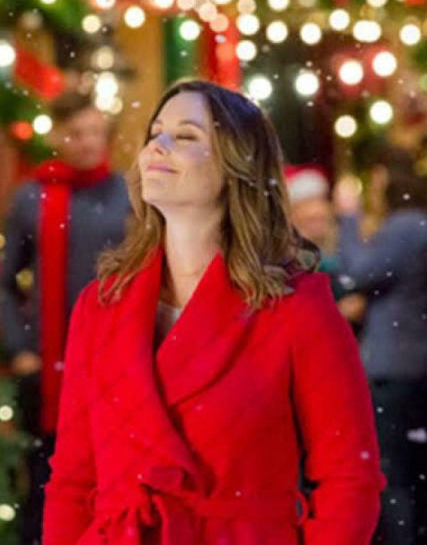Christmas in Evergreen Ashley Williams Red Coat