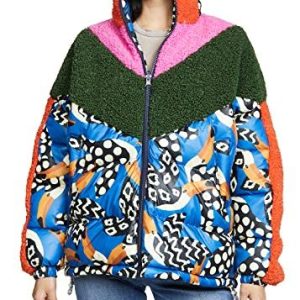 Ashlay Park Colorful Tucano Puffer Jacket