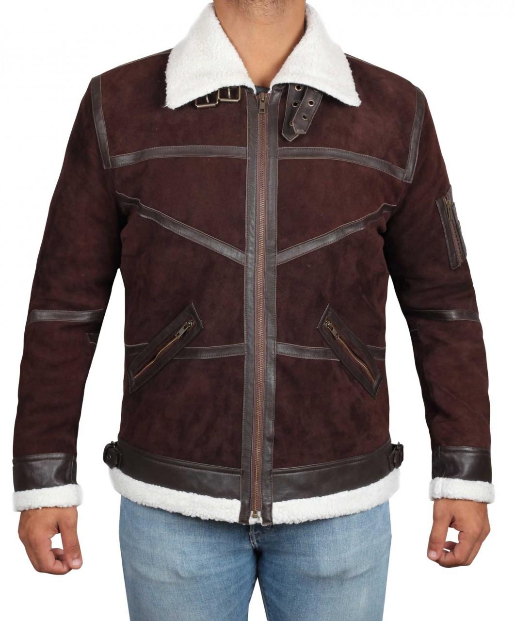50 Cent Shearling Leather Jacket - A2 Jackets