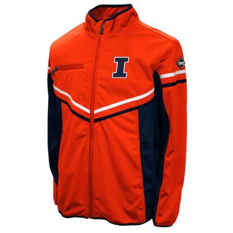 Men's Franchise Club Orange Illinois Fighting Illini Drive Jacket