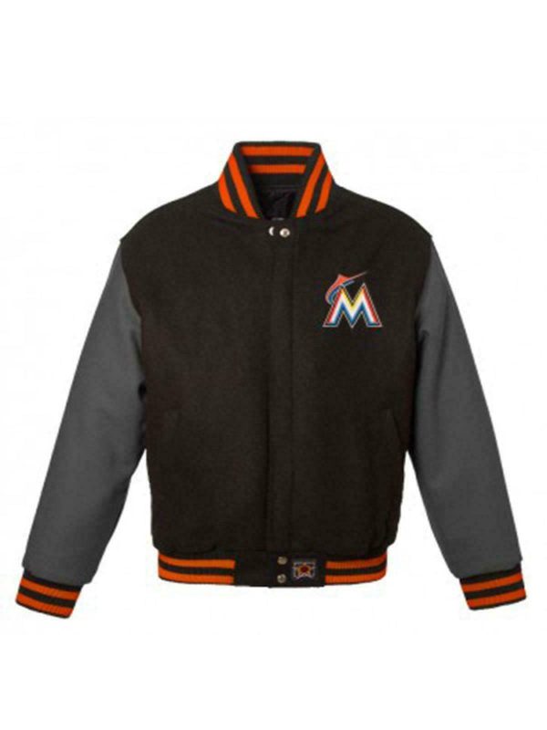 Miami Marlins Baseball Varsity Jacket