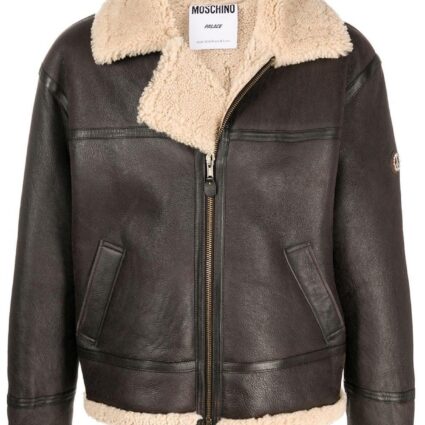 Moschino x Palace Shearling Aviator Jacket
