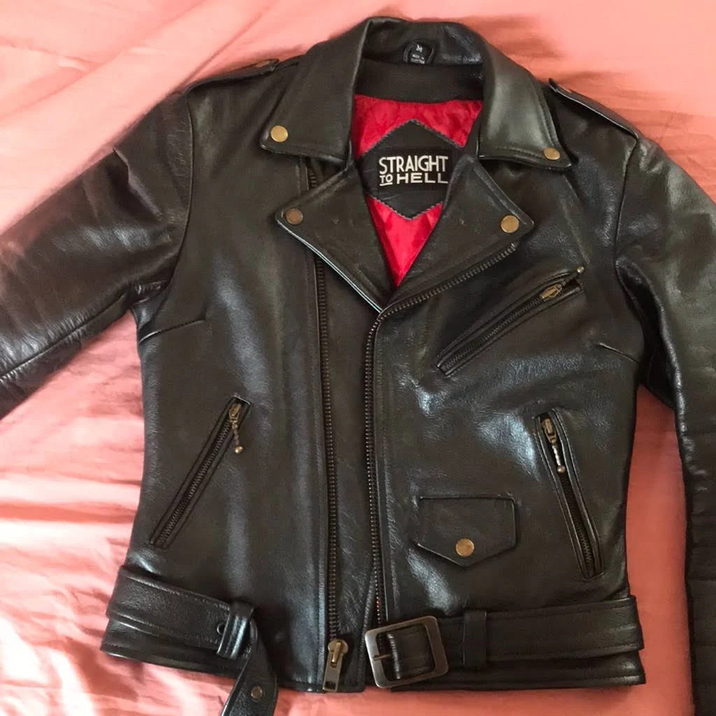 Straight to Hell Leather Jacket - A2 Jackets