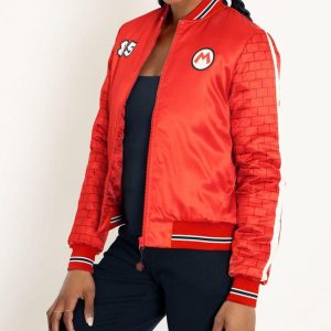 Super Mario Shiny Bomber Jacket