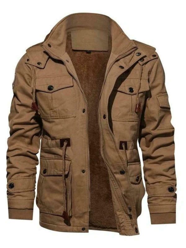 Tactical Grizzly Armory Brown Cotton Jacket