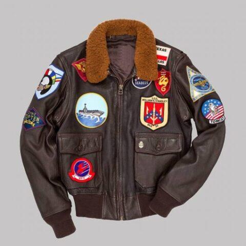 Danezon Tom Cruise Maverick Brown G1 Flight Bomber Top Gun Jacket
