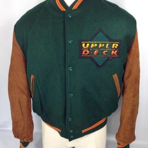 Vintage Upper Deck Hockey Cards Letterman Jacket