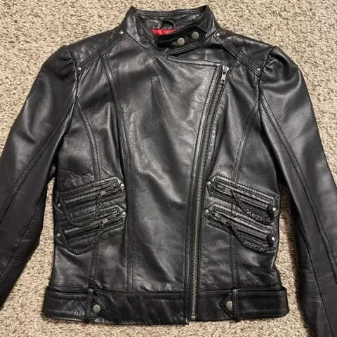 Street Legal 100% Genuine Black Leather Jacket