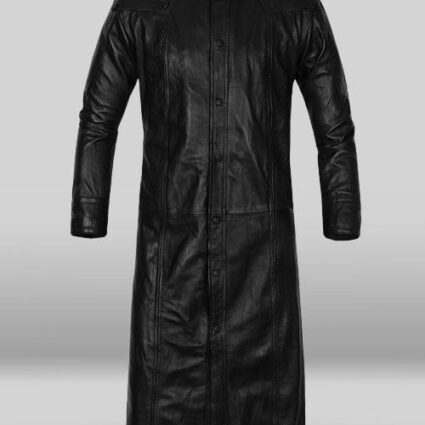 The Avengers Nick Fury Leather Trench Coat