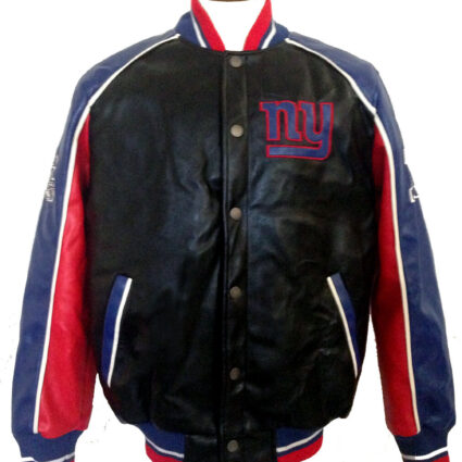 New York Giants Leather Jacket