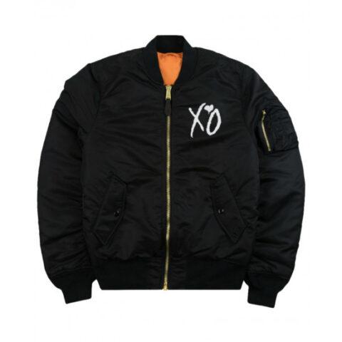 Xo The Weeknd Starboy Panther Black Jacket