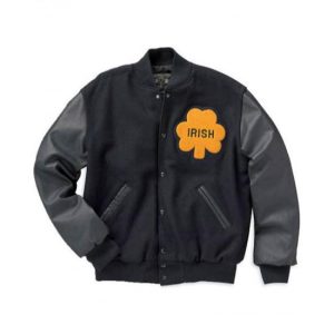 Notre Dame Rudy Irish Varsity Jacket