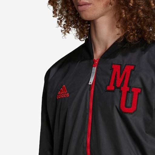Adidas Manchester United Black Bomber Jacket