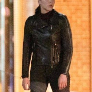 Alaqua Cox Hawkeye Echo Black Leather Jacket