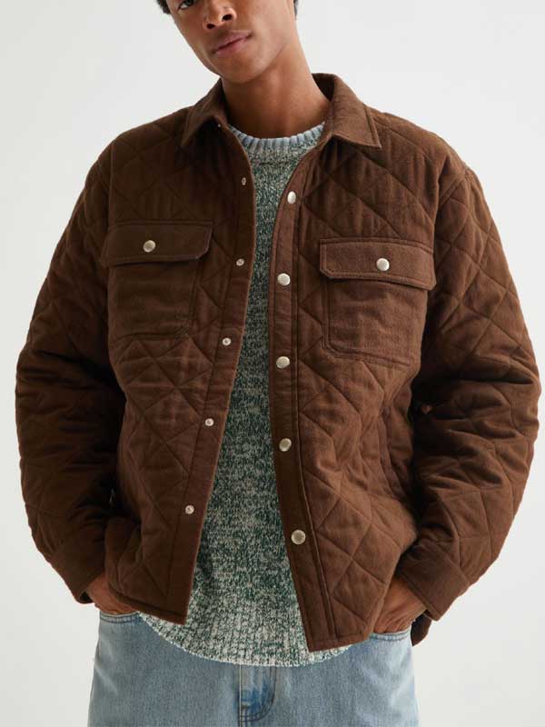 B Positive S02 Drew Dunbar Quilted Jacket