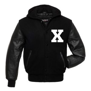 Brody King Hooded Varsity Jacket