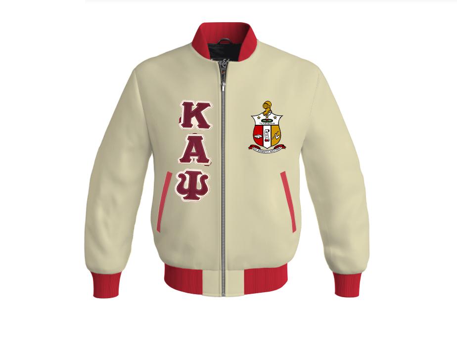 Ryan Clark Kappa Alpha Psi Fraternity Satin Varsity Jacket A2 Jackets ...