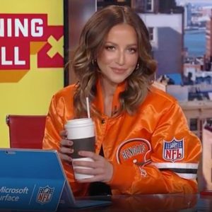 Kay Adams Bengals Fits Orange Jacket