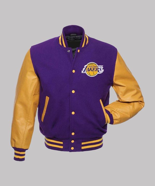 LA Lakers Varsity Jacket