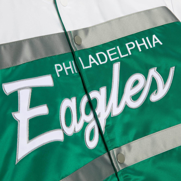 Philadelphia Eagles Special Script Heavyweight Satin Jacket