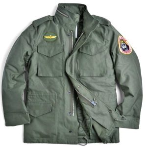 Travis Bickle Taxi Driver Green Military Cotton Jacket