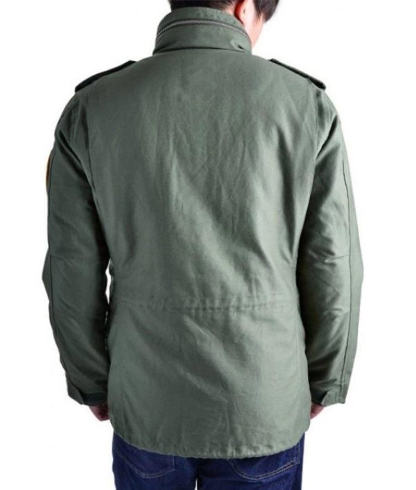 Travis Bickle Taxi Driver Green Military Cotton Jacket