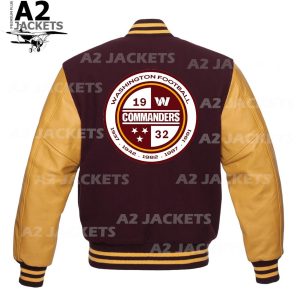 American Football Club Washington Commanders Fixed SuperBowl Year Varsity Jacket