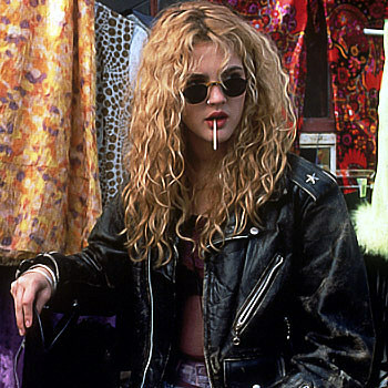 Vintage 1992 Poison Ivy Drew Barrymore Leather Jacket