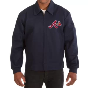 Atlanta Braves Navy Jacket