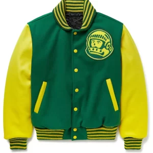 BILLIONAIRE BOYS CLUB - Astro Appliquéd Embroidered Felt Varsity Jacket