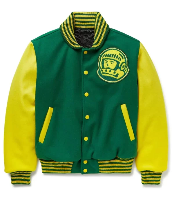 BILLIONAIRE BOYS CLUB - Astro Appliquéd Embroidered Felt Varsity Jacket
