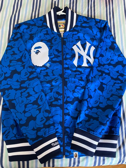 Bape Mitchell & Ness NY Yankees Jacket