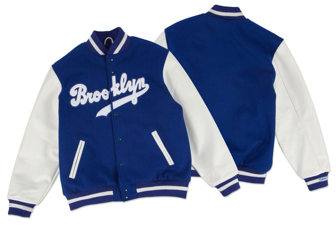 Mitchell & Ness Brooklyn Dodgers Varsity Jacket - A2 Jackets