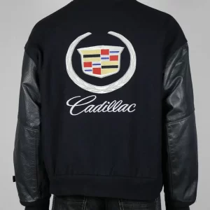 Reed Cadillac Black Varsity Bomber Jacket